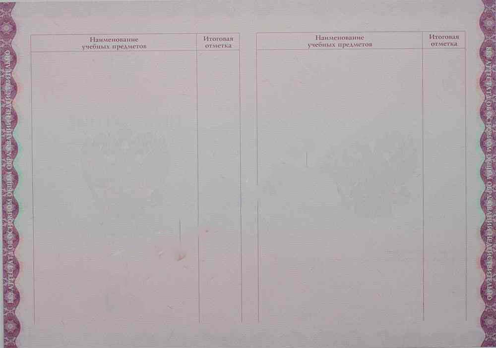 Ortaokul diploması, 9 sınıf, 2014-2026.